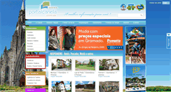Desktop Screenshot of portalcanela.com.br